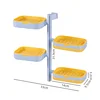 Bleu ciel + Jaune quatre couches