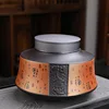 Yanqi Zisha "Hundred Blessings - Rose Gold" Tea Canister