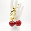 K gold (3.2cm cherry) cherry red