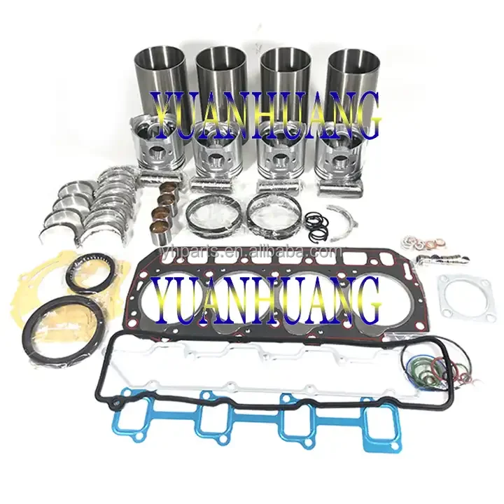 H25 Overhaul Engine Rebuild Kit with Full Gasket Kit Diesel Complete Engine Parts Head Gasket for Nissan Piston Ring Bearing