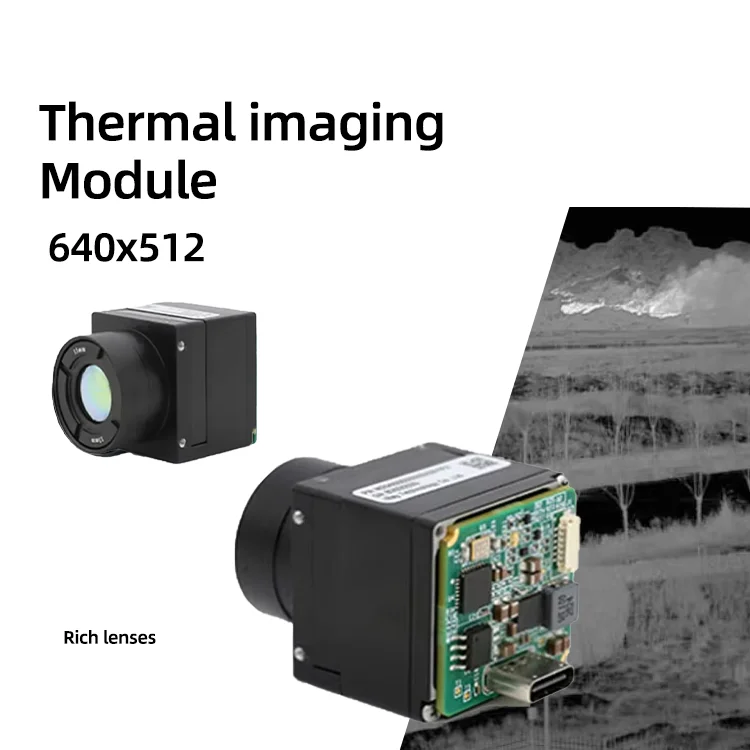 Uncooled Night Vision M3L 640X512 Infrared Thermal Camera Module Core  Drones FPV CVBS UVC Output Observation Lens