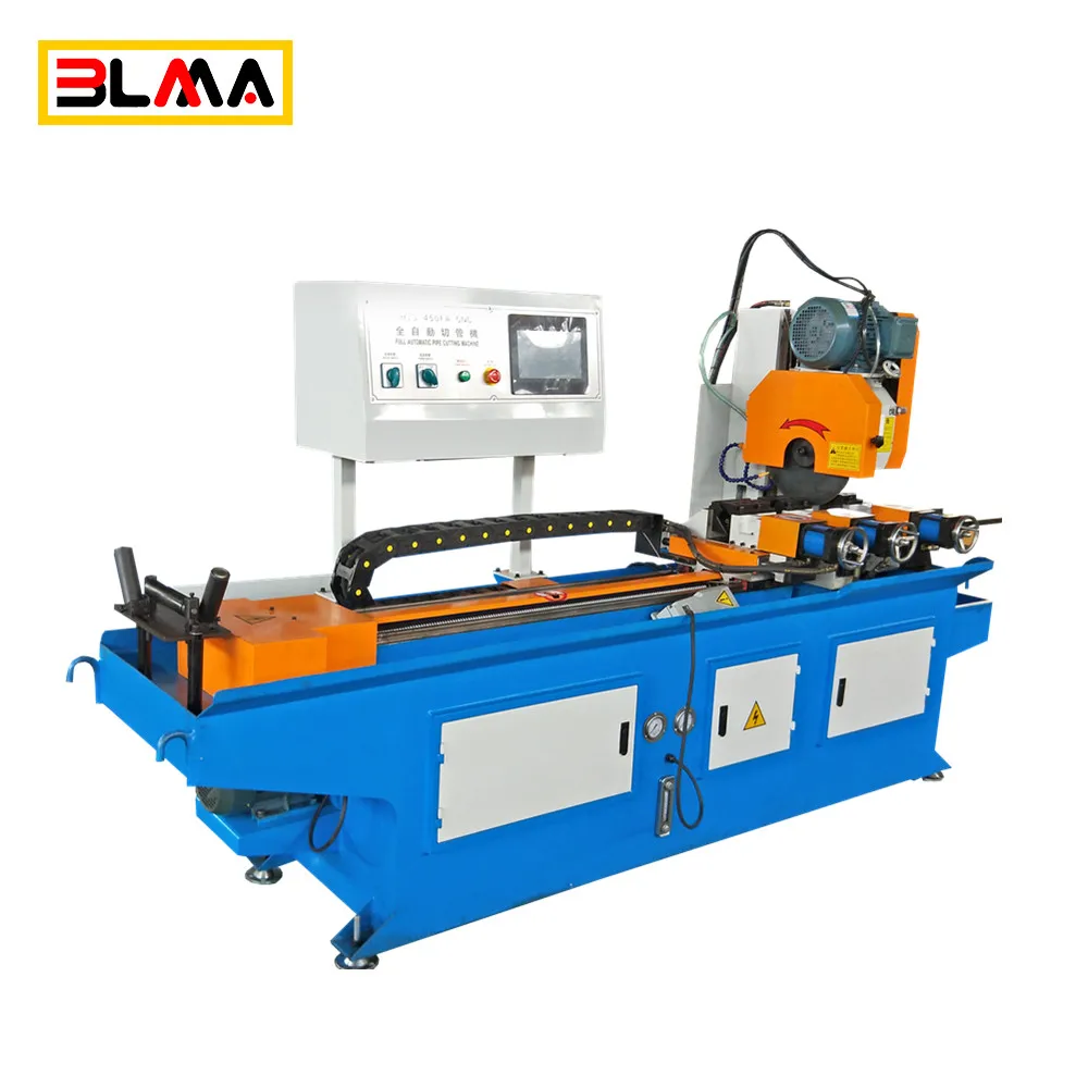 Angle 45 Pneumatic Full Auto Circular Saw Cnc 45 Degree Automatic Copper Pipe and Tube Cutting Machine for Metal Tube