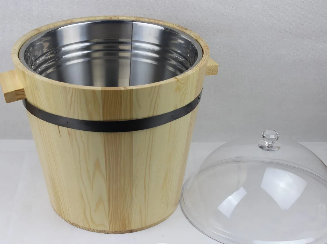 Promotion Wooden Bucket Accept Small Order