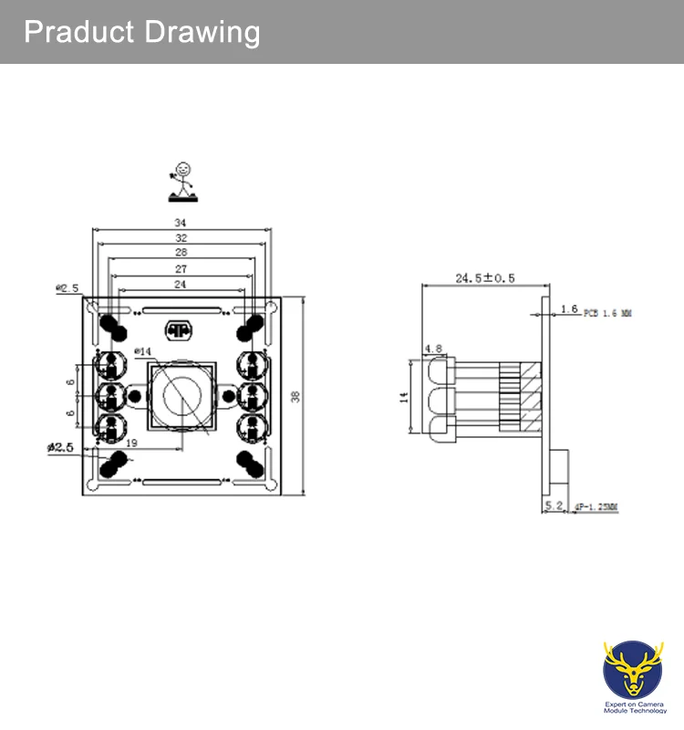 卸売センサー3MP 8MP2CE8Dナイトビジョンを備えたMM OV2640 RaspberryPiカメラモジュールv2.1 2 Hcc755645a6d74db986b4c1e2ce8d305a4