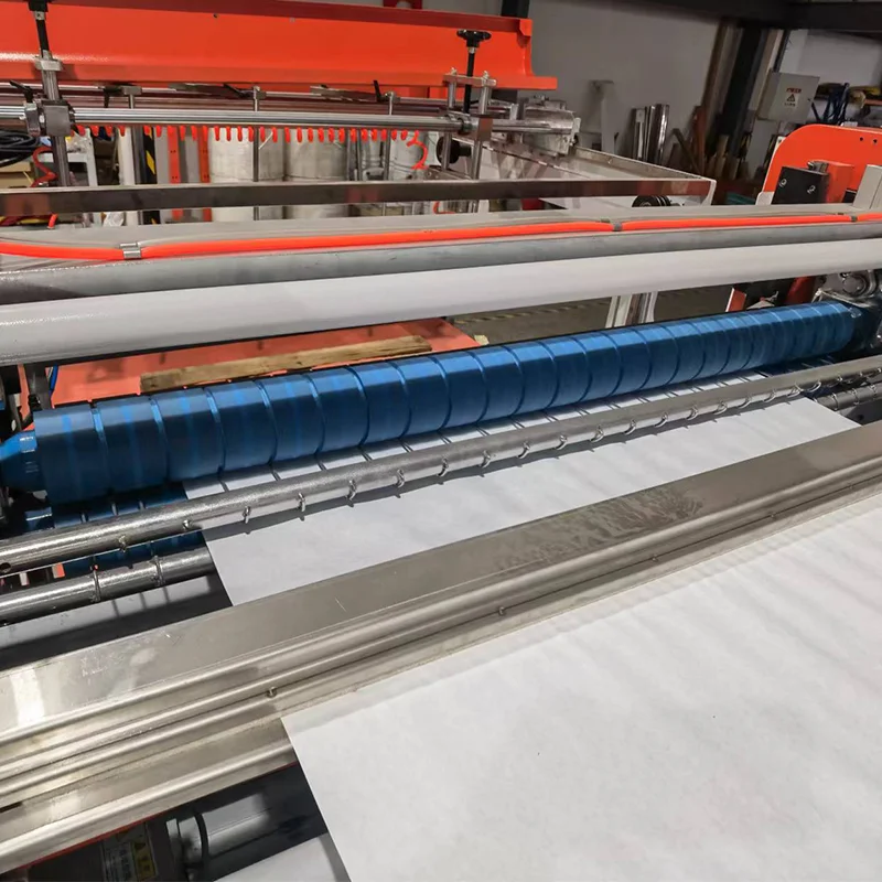 ZHQ Model Full Automatic Paper Roll to Sheet Cross Cutting Machine As Stacking Delivery