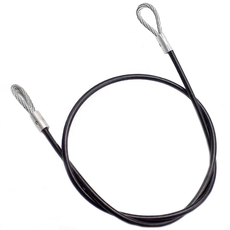 Высококачественный стальной трос на заказ с алюминиевыми наконечниками из нержавеющей меди