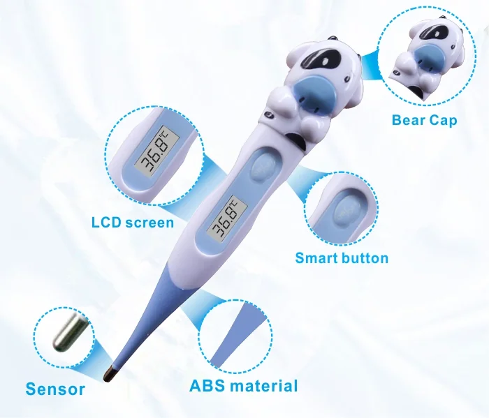 Waterproof Fever Beeper Oral Thermometer Electronic Body Thermometer GB2626-2006