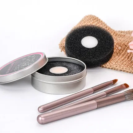 Новая губка для чистки, спонж для стиральной машины, сушилка для теней для век, одноразовая косметика, Кисть для макияжа, очиститель мыла, сушилка