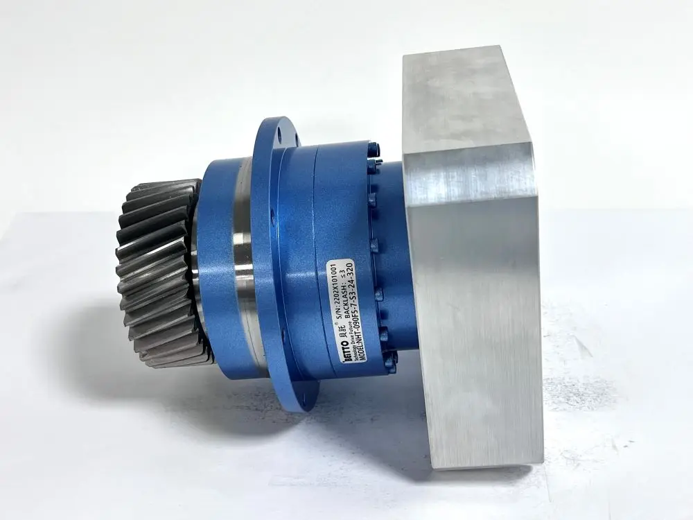 High Precision NHT Series Crane Servo Motor Speed Reducers Epicyclic Planetary Gearbox Helical Gear and Stepping Motor