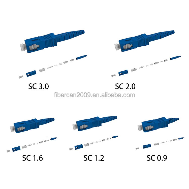 Factory SC UPC Optical Connector Kits SC APC Fiber Optic Connector ...
