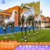 Escultura de jirafa