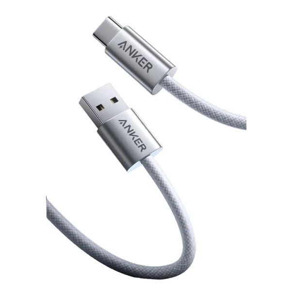 Anker Zolo USB-A to USB-C Cable  100W Fast Charging, Braided Cord for  iPhone 16 Series, Durable Nylon Design
