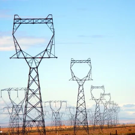 product factory price  steel lattice electric power tower 132kv transmission line tower for power grid transmission line construction-7