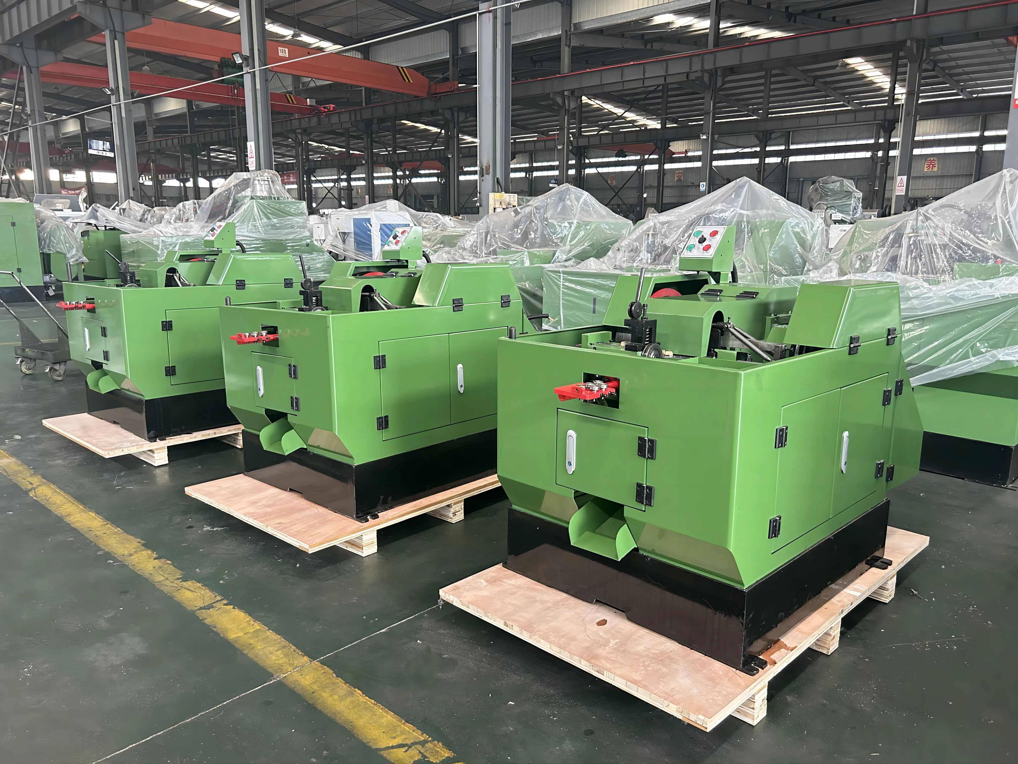 High Speed and Full Auto Small Screw Bolt Fastener Making Cold Heading Machine