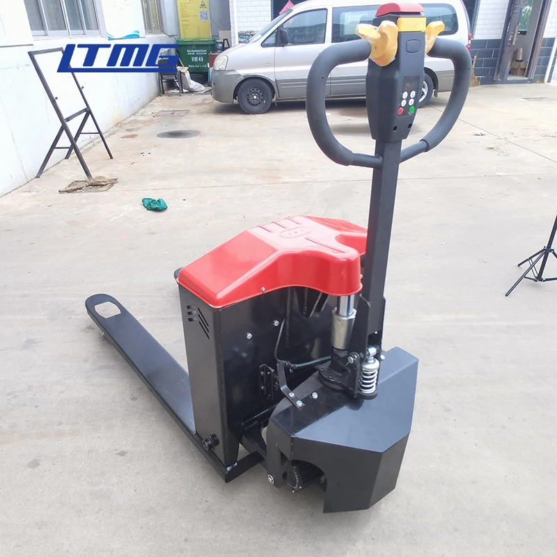 LTMG Warehouse Equipment Automatic Stacker 2 Ton 3 Ton Electric Off- Road Pallet Truck for Sale