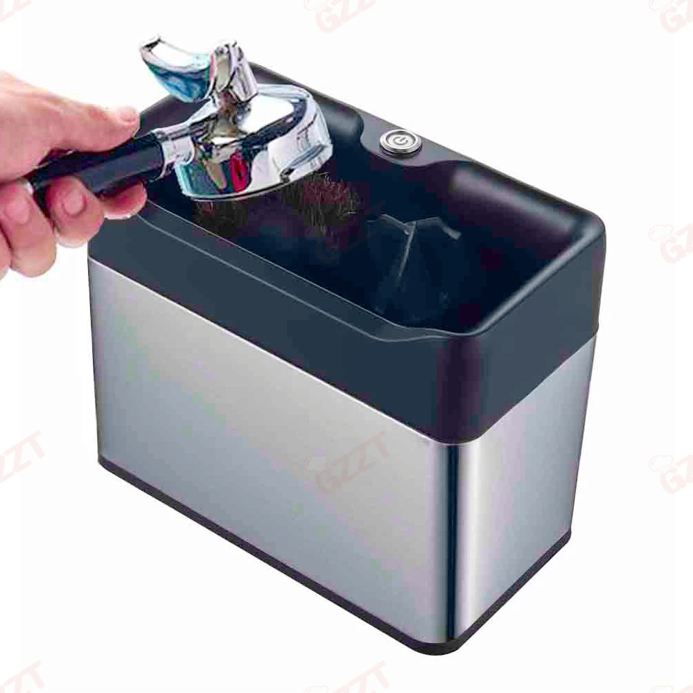 Stainless Steel 12v Coffee Equipment Electric Coffee Grounds Knock Box Machine Automatic