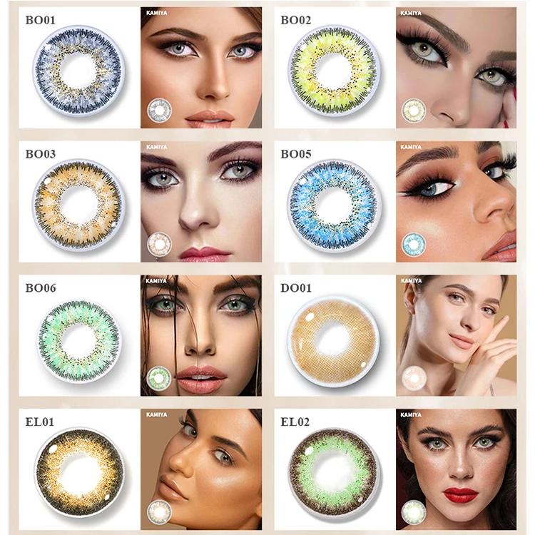 Sunflower Sands Soft Contact Lenses 14.2 Bella Different Color Contact Lenses
