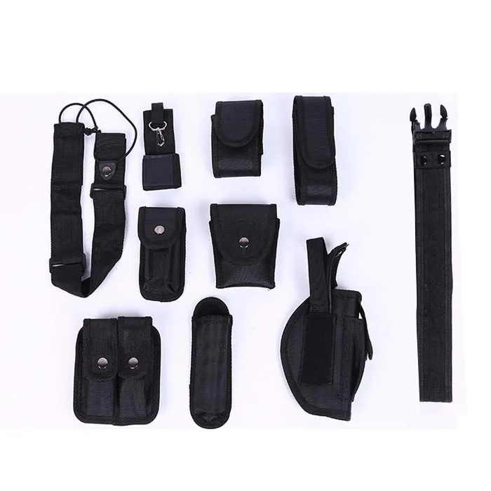Wholesale Duty Belt Police Security Law Enforcement Tactical Equipment System Utility Belt with Pistol/Gun Holster