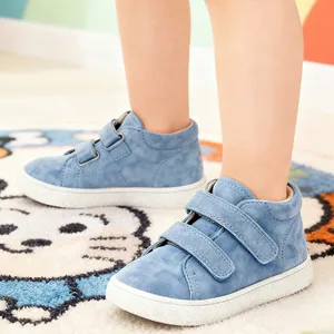 Professional Custom 100% Genuine Leather Sport Skateboarding Shoes Children Leather Sneakers