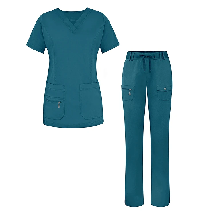 New Arrivals Stylish Nurses Uniform And Scrubs Suits Top And Pants ...