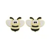 Perle focale Abeilles Jaune Crème SA145