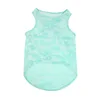 Dark floral quick-drying vest (green)