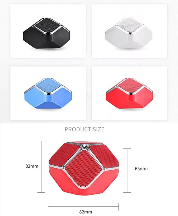 Hot Selling Touch Button FM Radio Wireless Speaker Handfree Celling Bluetooth Speaker With TF Card - ANKUX.COM