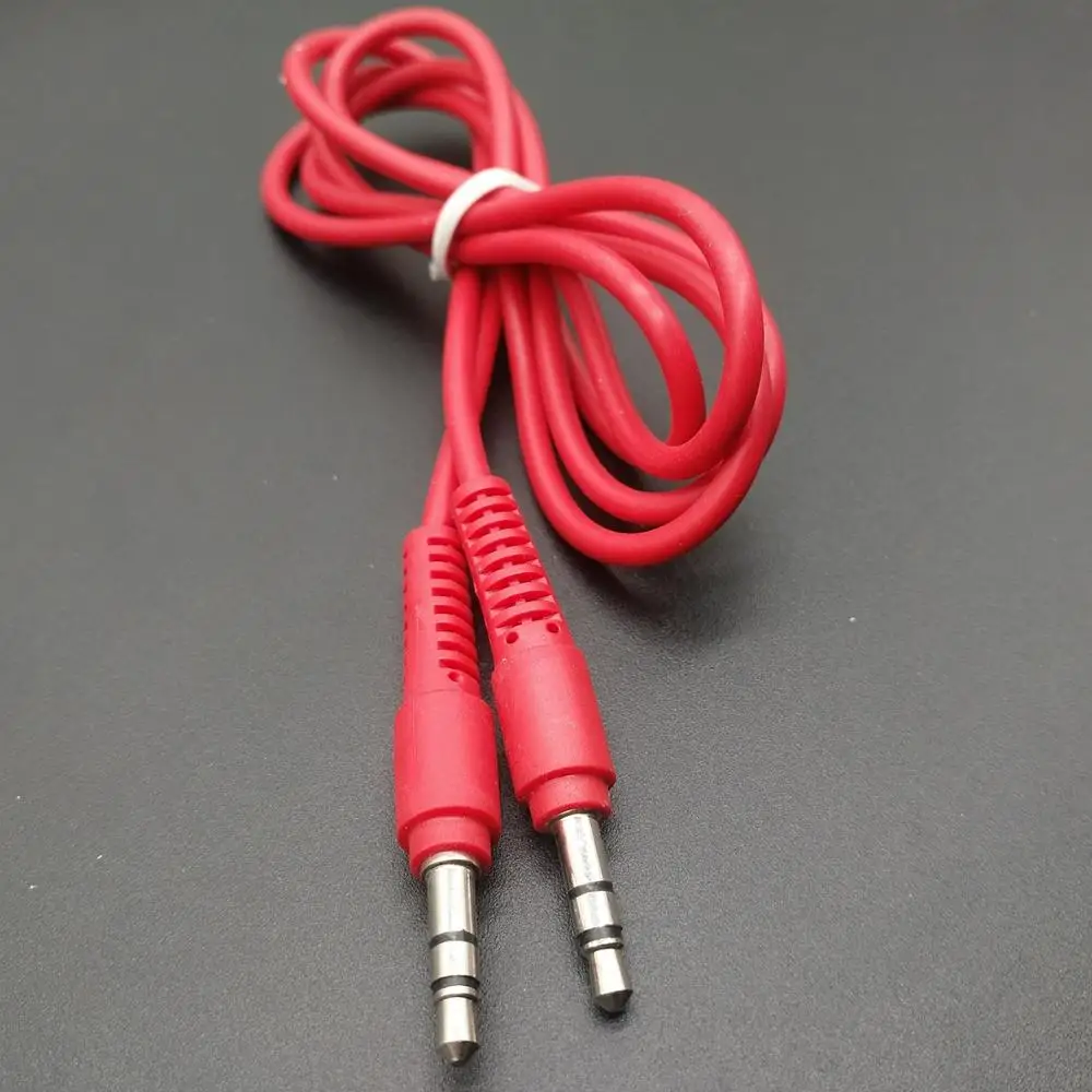 
 Custom Made Aux Stereo Auxiliary Car Audio Cable Male To Male Cable Cord Video Speaker Cable  