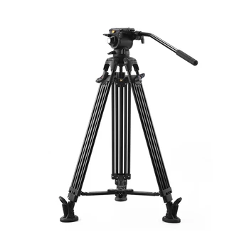 E-IMAGE  EG03A2  67-Inch Professional Camera Video Tripod with Fluid Head and Carrying Bag detail image