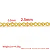 Fil d'or sous vide diamètre 0,5x largeur 2,5x3,5mm
