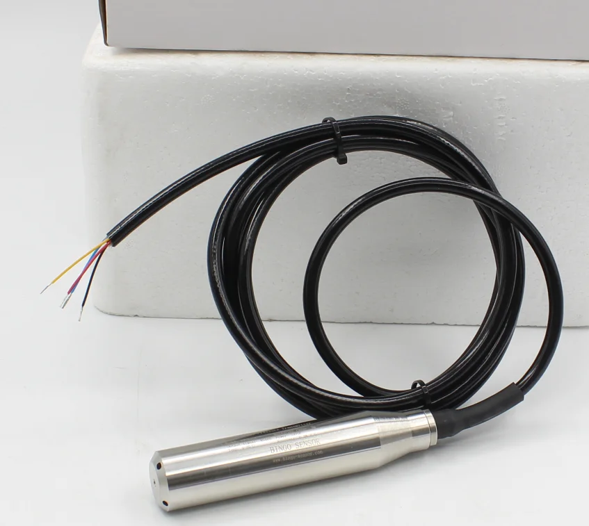 Liquid Level Sensor Submersible Transmitter Water Level Sensor RS485 Signal Output