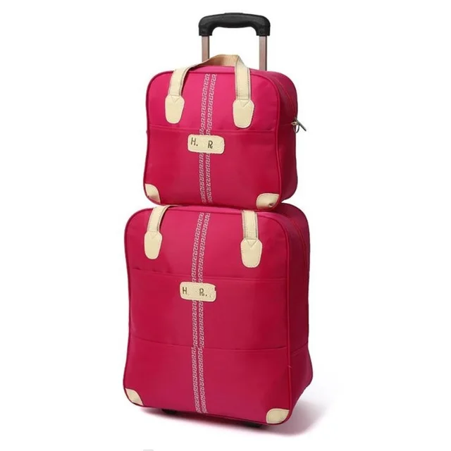 Korean Fashion Waterproof Travel Luggage Set with Trolley Suitcas