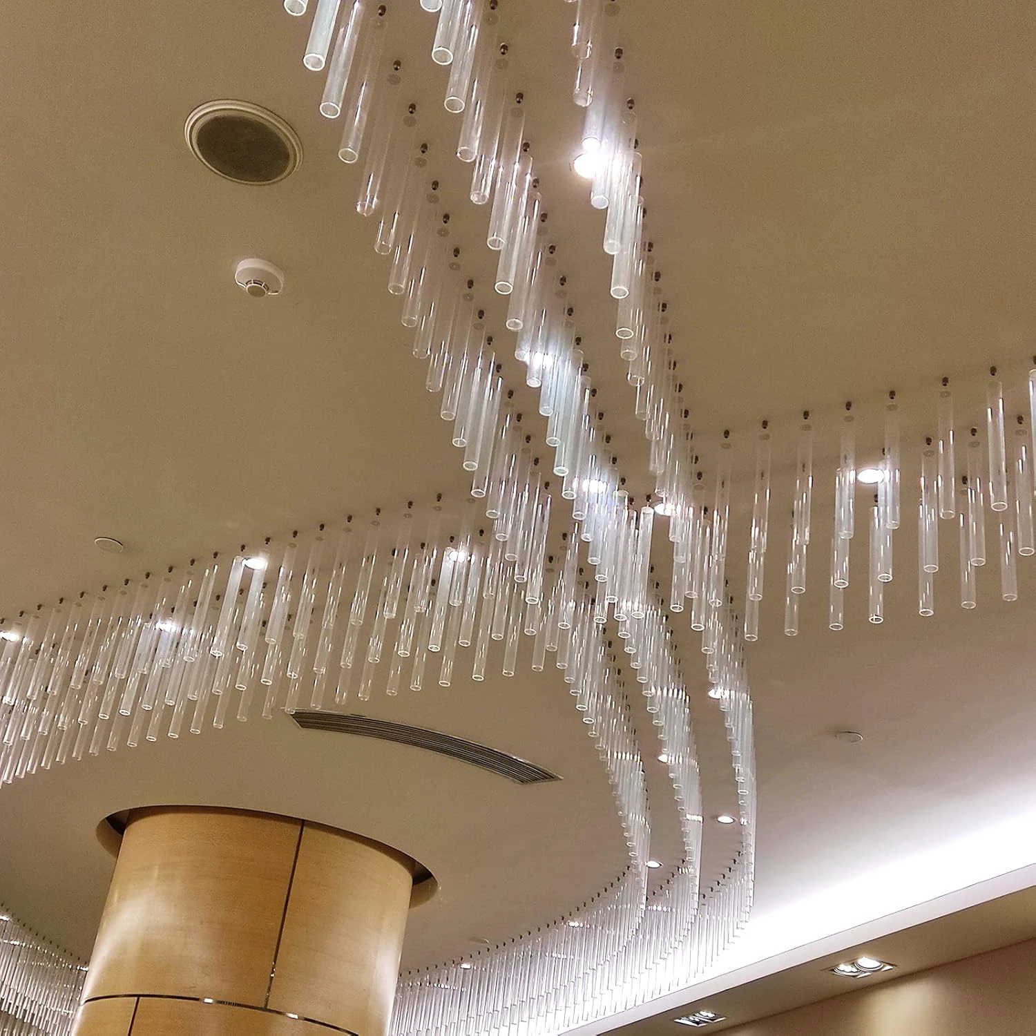 Plastic Transparent Pipe Rigid Polycarbonate Round Tube Clear High Impact for Lighting Models Water Plumbing