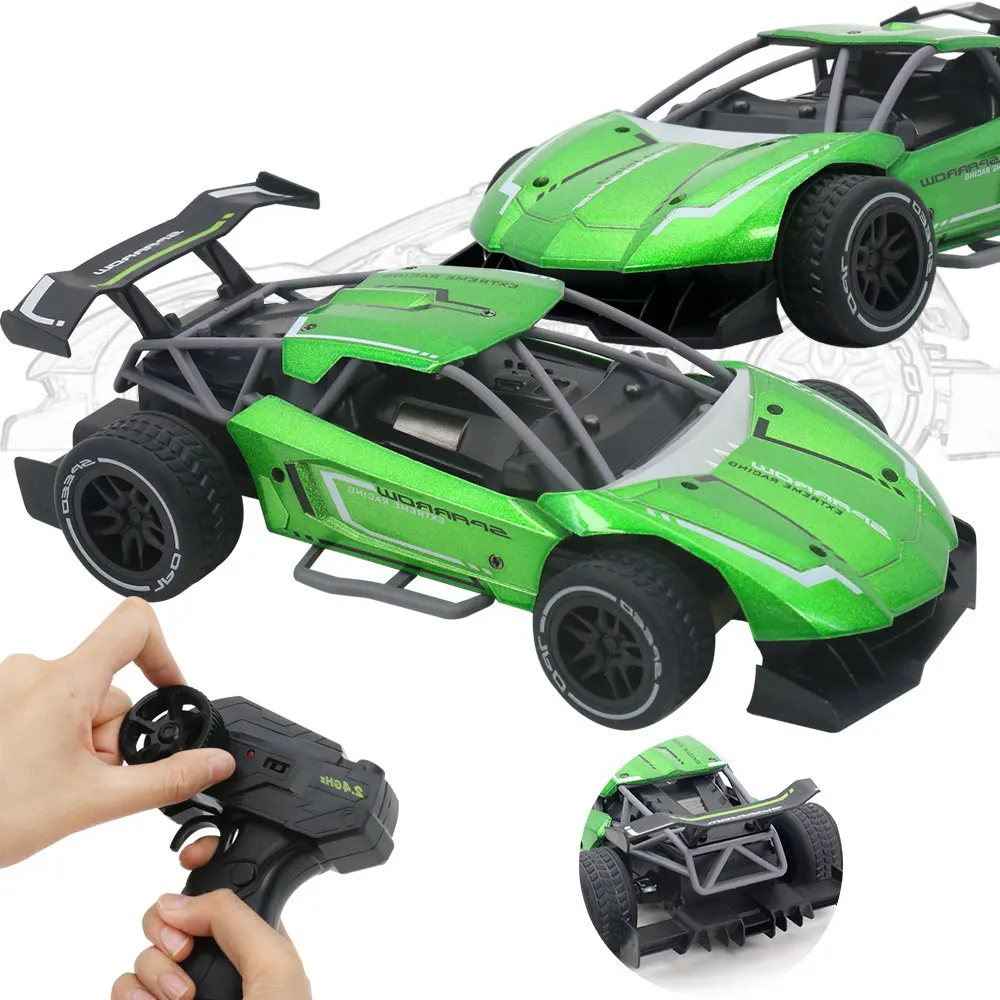 Huiye radio remote controlled electric car toy 1:16 electronic racing rc fast car mini for kids hobby remote control