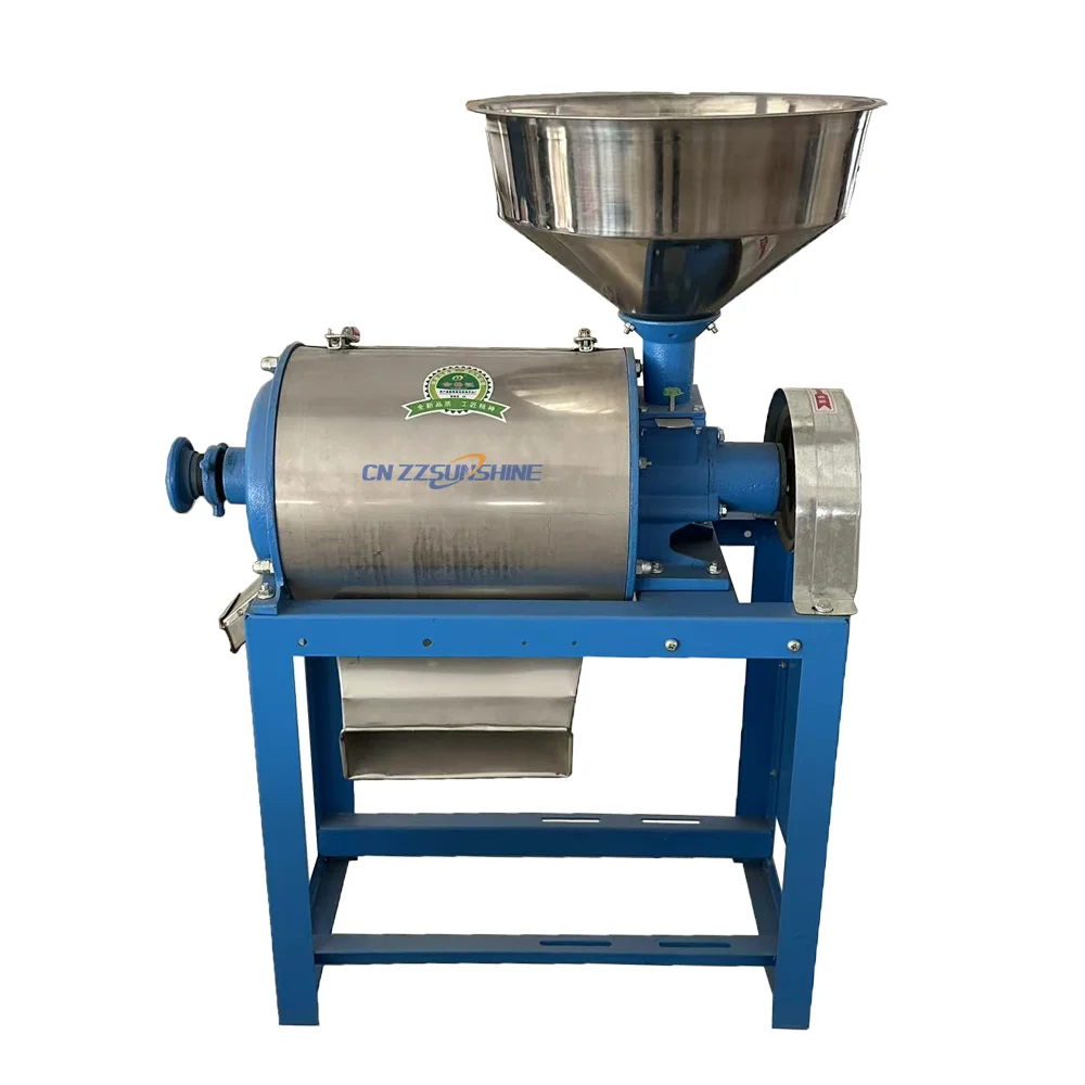 Wholesale 220V Grain Milling Machine Flour Powder Rice Wheat Maize Corn Grinder Crushing Engine Core Components Included