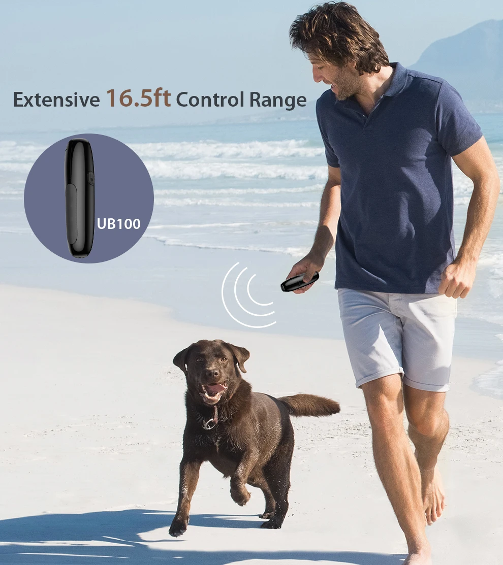 Handheld Ultrasonic Transducer Dog Repellent Anti Cat Dog Repeller Yard Ultrasonic
