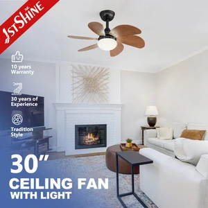 1stshine Ceiling Fan Light Home Easy Installation Energy Saving Ceiling Fan with DC Motor