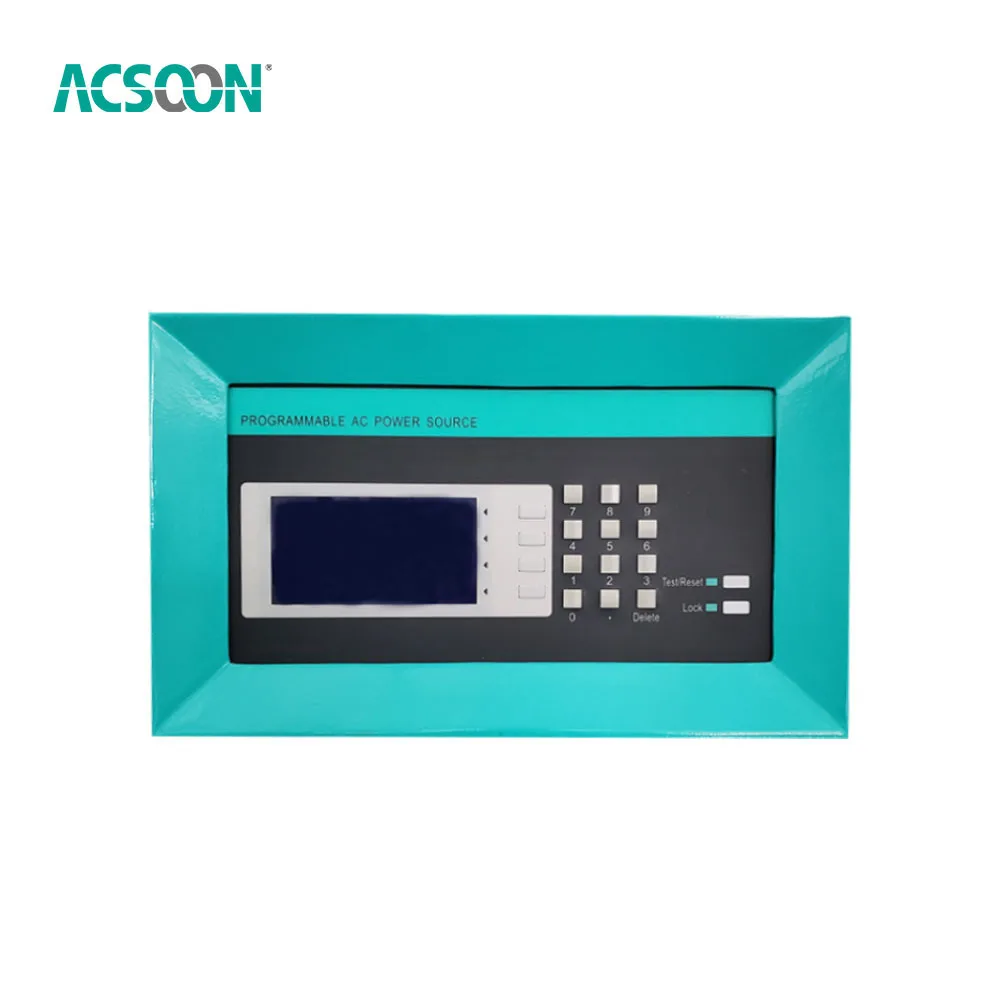 ACSOON Programmable AC Power Source Single to Three Phase Frequency Converter 45hz to 500hz Adjustable Power Converter