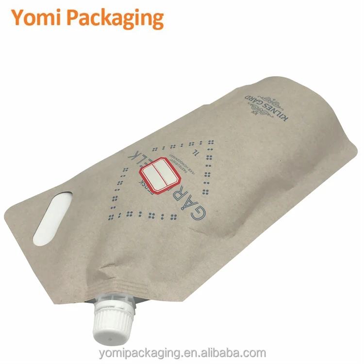 Kraft Paper Spout Pouch