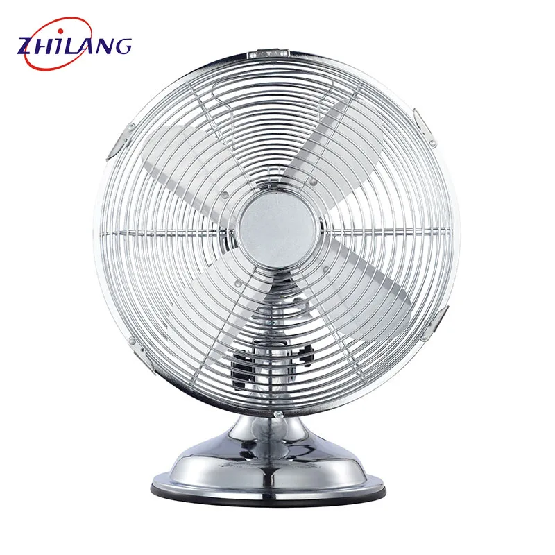 Fans,4 Metal Blade Antique Pedestal Fan
