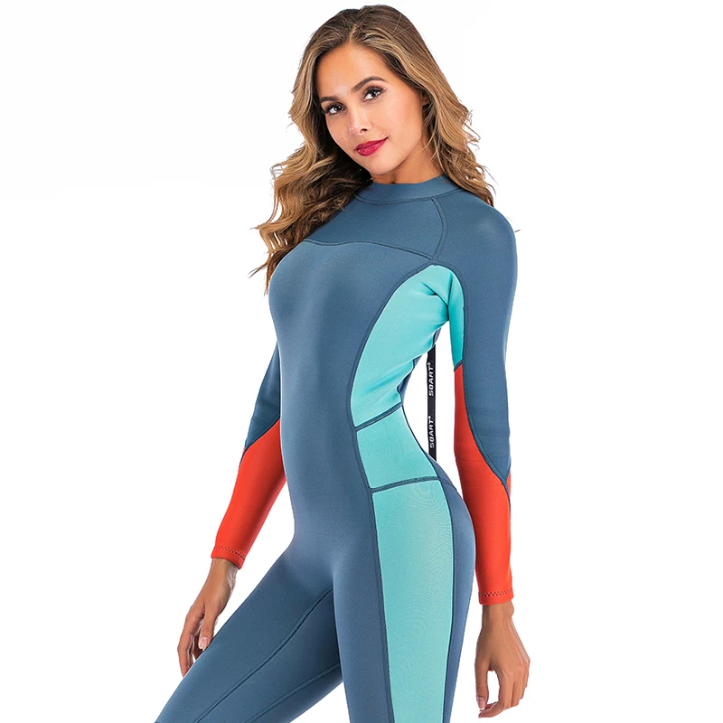 Customized women canyoning 3mm neoprene yamamoto diving surfing wetsuit