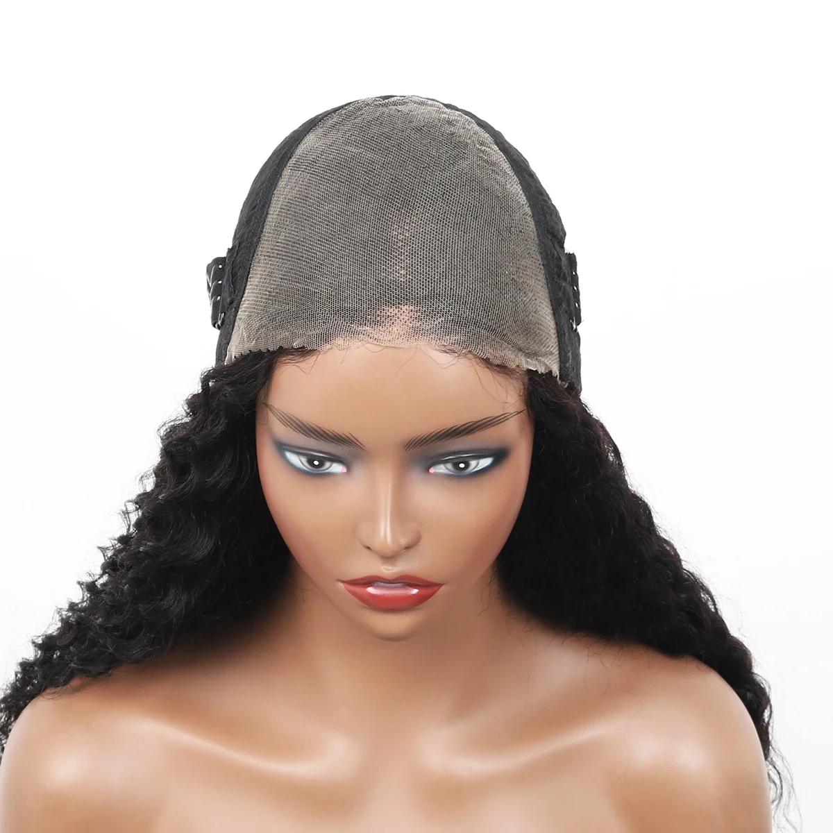 Περούκα χωρίς κόλλα, βαθιά κυματιστή τρίχα, προ-μαδημένη, προ-κομμένη, δαντέλα μπροστά, περούκα 180 πυκνότητας, τρίχα Remy για γυναίκες_voghion.com
