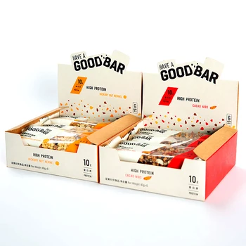Customized Food Display Boxes Supermarket Snack Packaging Boxes Customized White Card Paper Boxes Wholesale
