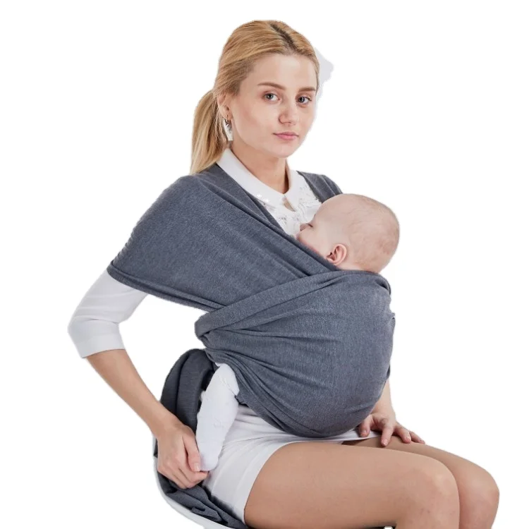 Wrap Baby Carrier - Original Stretchy Infant Sling, Perfect for Newborn Babies and Children up to 35 lbs