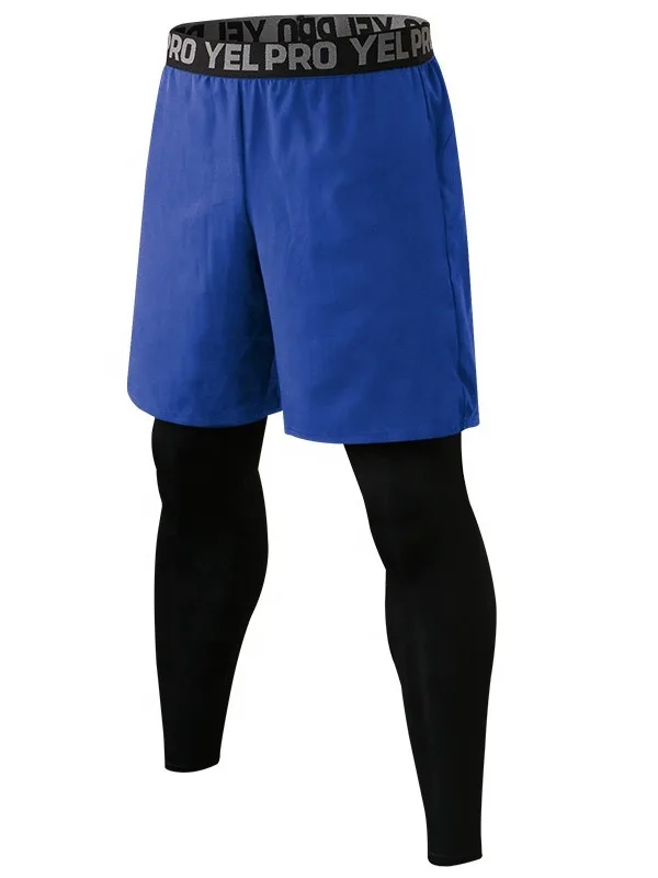 Mens Branded Karrimor Lightweight XLite 2in1 Shorts Sports Bottoms Size S-XL 