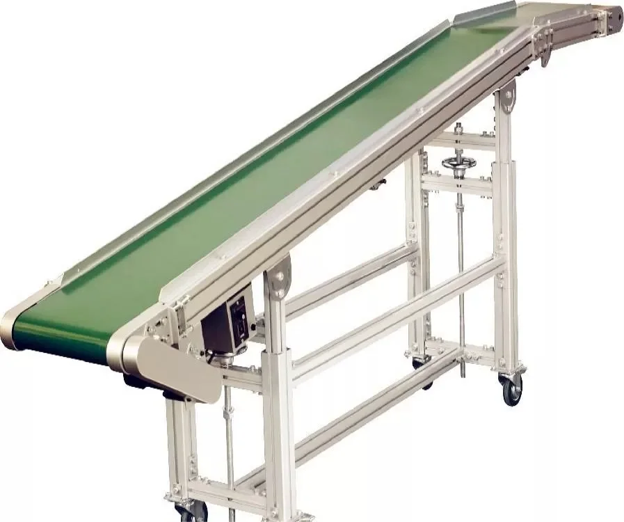 Hongrui Stainless Steel Truck Loading Small Mobile Conveyor System Machine Mini Modular Belt Conveyor Food Conveyors