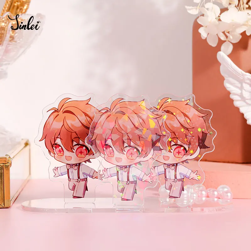 Jinlei Holographic Standee Custom Acrylic Charm Stand Anime Acrylic Keyrings With Hologram Buy