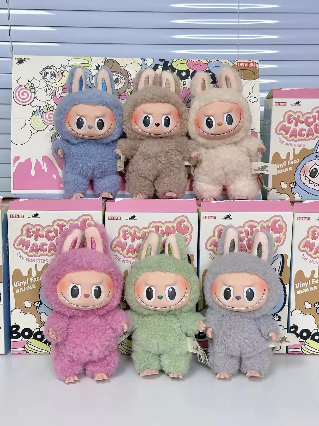 Pop Mart Labubu Blind Boxes - Cute Plush Toys for All Ages