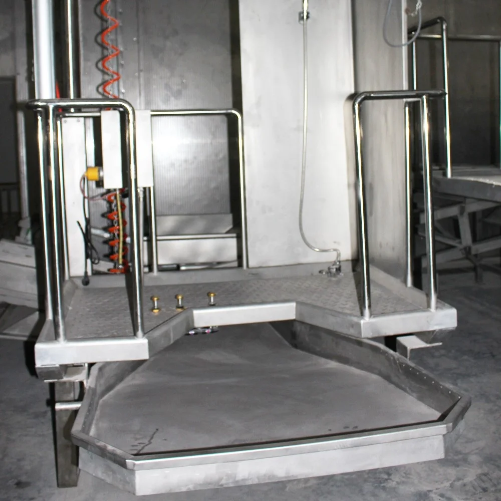 Viscera Sliding Chute  Meat Processing Machinery Slaughtering Equipment for Cattle/sheep/pig Abattoir Machine