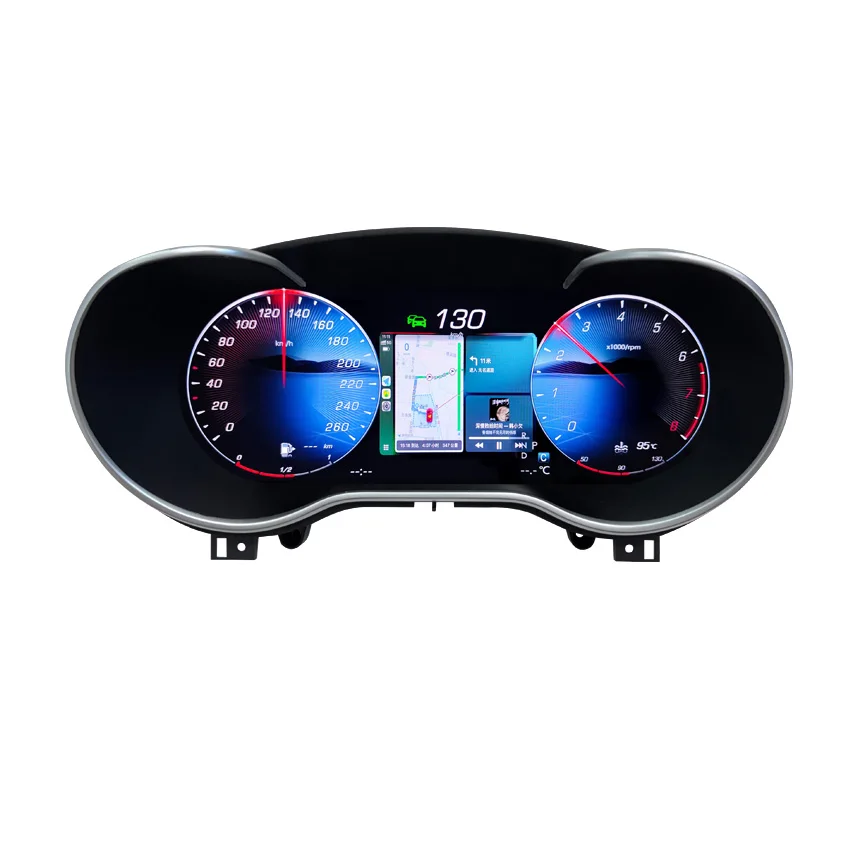 Linux System Upgrade Auto Meter Instrument Digital Cluster For Mercedes Benz V Class W447 Built-In
